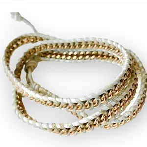 Chan Luu Leather Wrap Bracelet